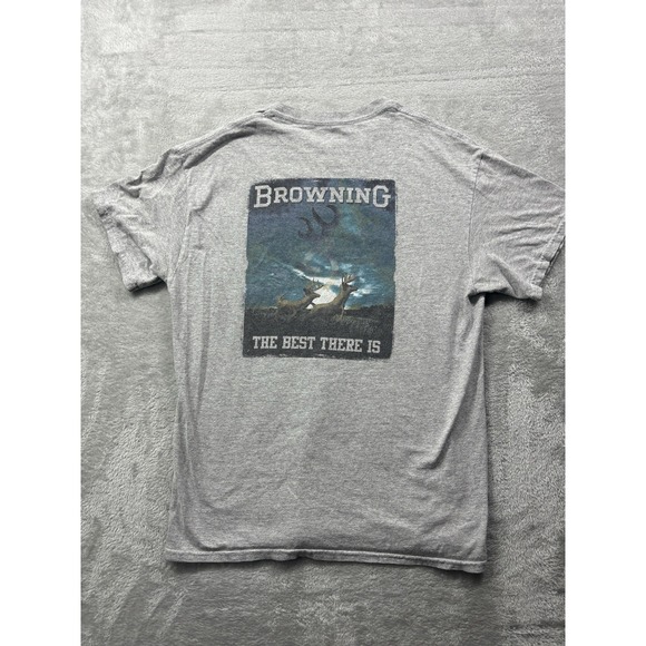 Browning Other - Salt Life Hook Line & Sinker Graphic Pocket Tee Blue Men's Medium